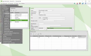 Telephely raktár felvétele