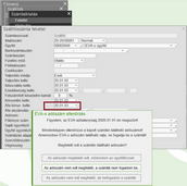 Figyelmeztetés az ügyfél rossz adószámára