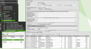 EPR adatszolgáltatás