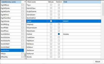 NMDiaryViewer adatbázis szűkítés