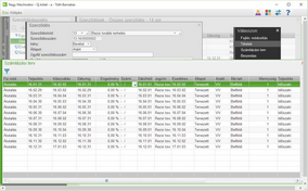 Számlázási terv lekérdezése