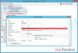 Időzített futtatás beállítása