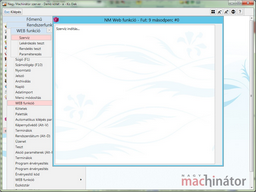 WEB-szerviz konzol