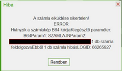 Küldéási hiba engedély hiányában