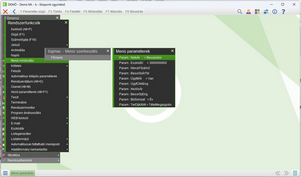 EszközID paraméter a menüben