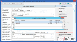 Befizetett előleg felhasználása