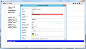 Rezsi megjegyzés beszúrása