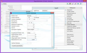 Nyitó rezsiösszeg bevitel ügyféltörzsben