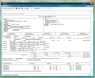 Környetvédelmi termékdíj a számlán
