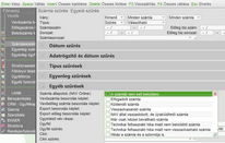 NAV számlainfók a számlaszűrésben