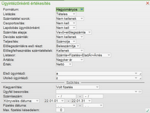 A lista beviteli ablaka