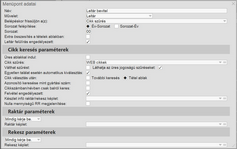 Leltár bevitel paraméterezése