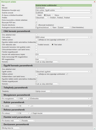 Számlakészítés szállítólevéllel paraméterezése