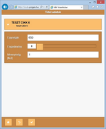 Cikk választás és kosárba rakás