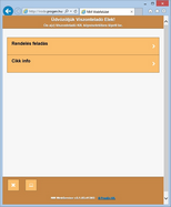 Menüpont választás