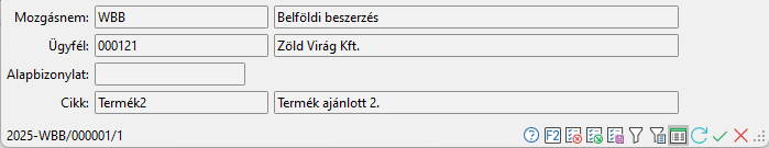 - Szállítólevél tétel keresés további adatok -