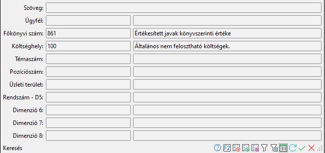 - Vegyes könyvelés tétel tárgyi eszköz keresés további adatok -