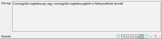 - Termékdíjkód keresés további adatai - - Termékdíjkód keresés további adatai -